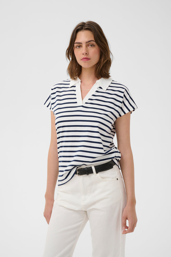 Polo en pur coton Pfia - Coupe régulière et style intemporel