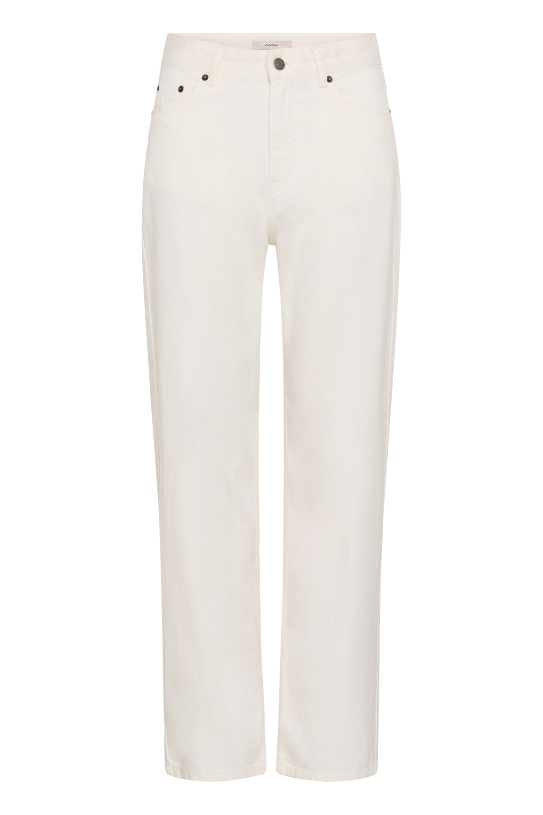 Pantalon 100% coton Gladys - Un essentiel à coupe droite et taille régulière