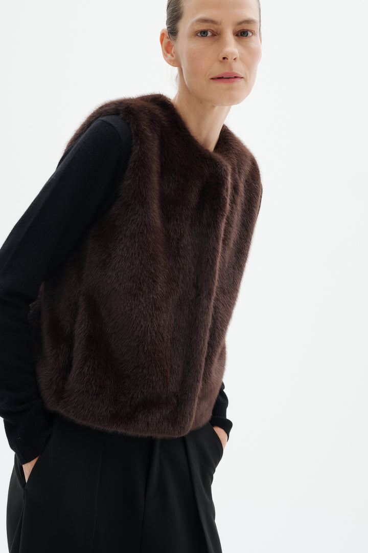 Veste sans manches Zabelle - Entièrement doublé
