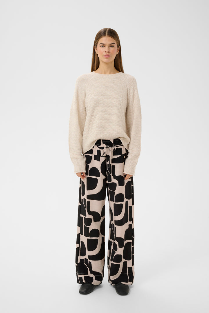 Lynn graphic print trousers