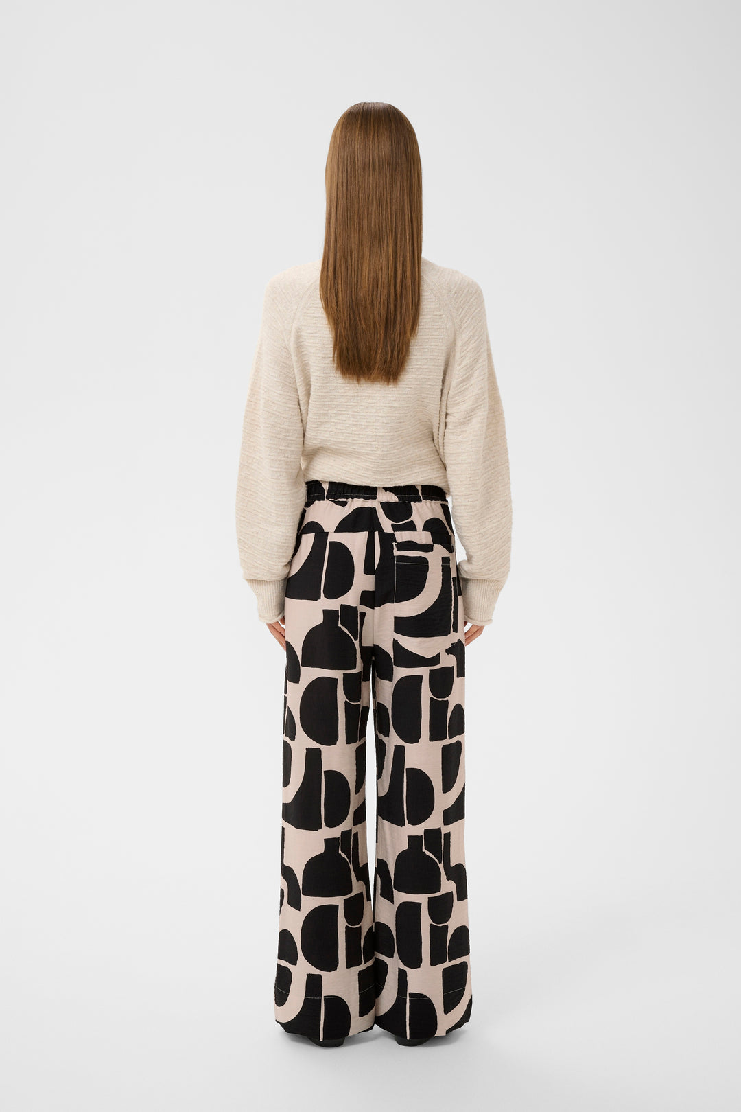 Lynn graphic print trousers