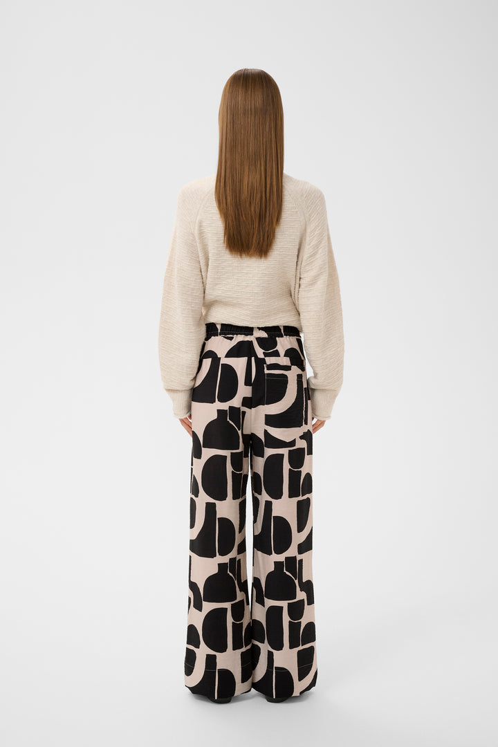 Lynn graphic print trousers