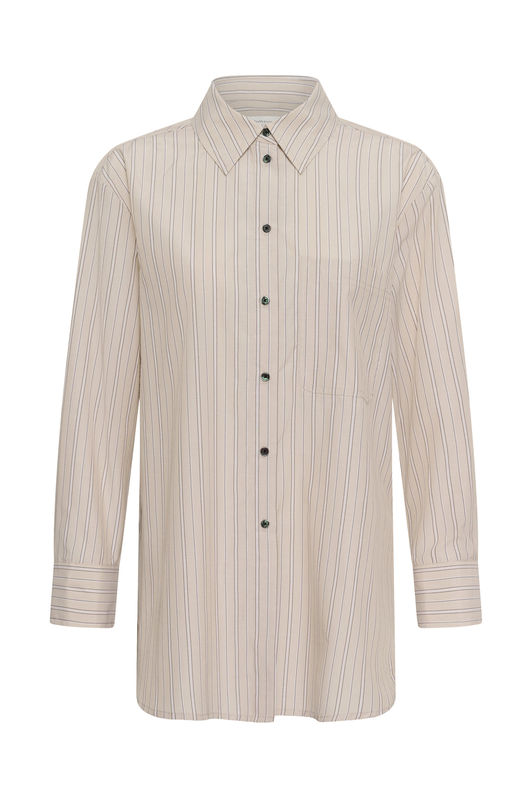 Chemise à fines rayures Halen - 100% coton