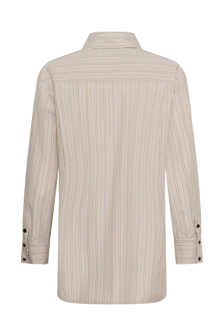 Chemise à fines rayures Halen - 100% coton