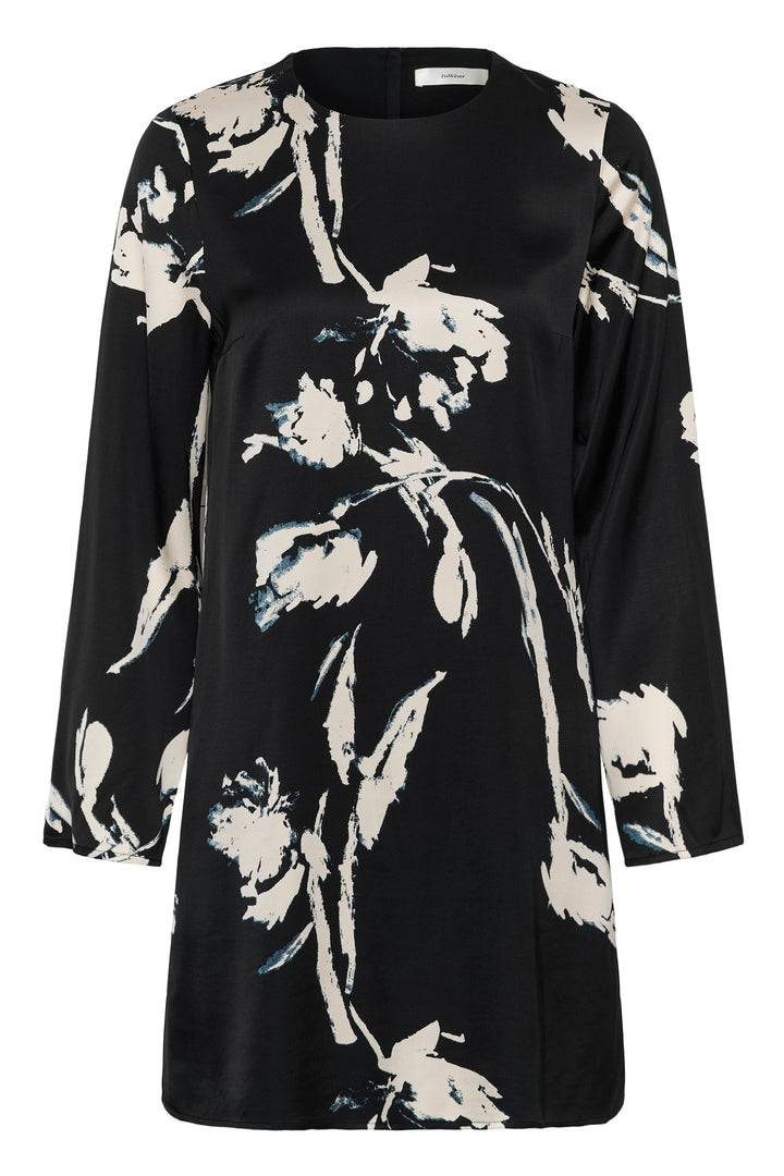 Robe à imprimé floral Meadow - Courte à manches longues