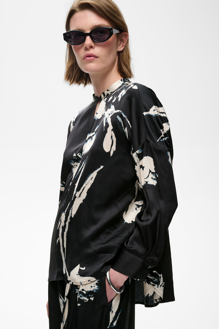 Blouse à imprimé floral Meadow - Coupe droite et relaxe