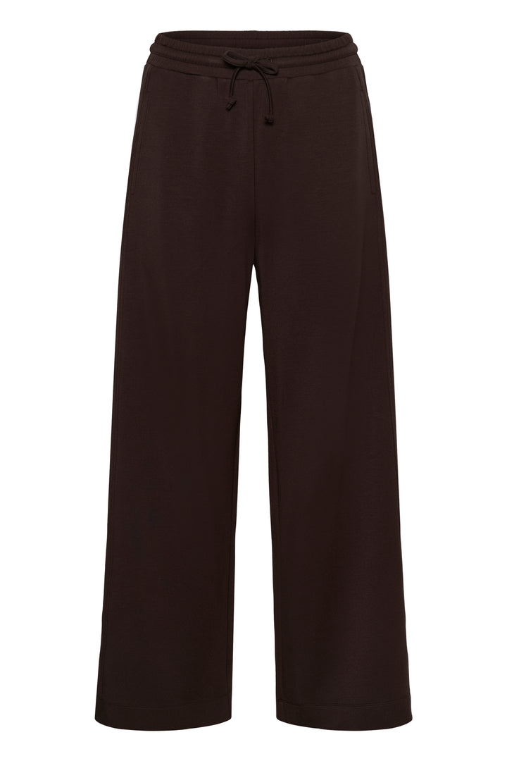 Pantalon à jambe large Aggie - Taille élastique ajustable avec cordon