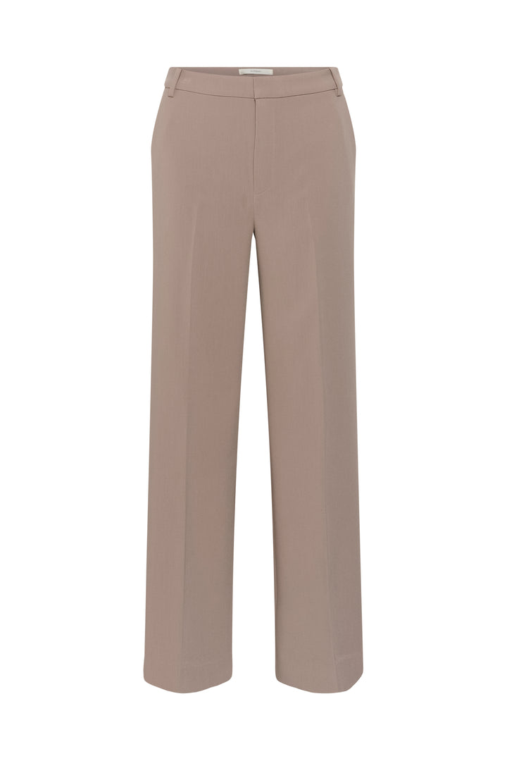 Pantalon à jambe droite Cassieh - Plis centraux marqués