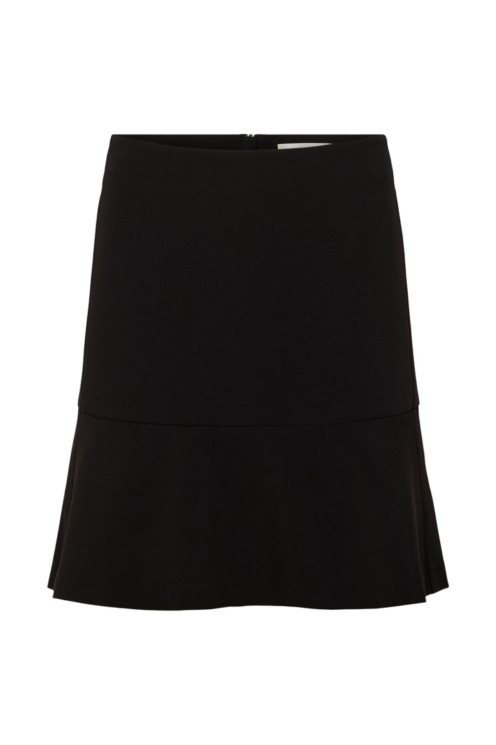 Jupe droite Cassieh - Tissu extensible avec taille élastique confortable