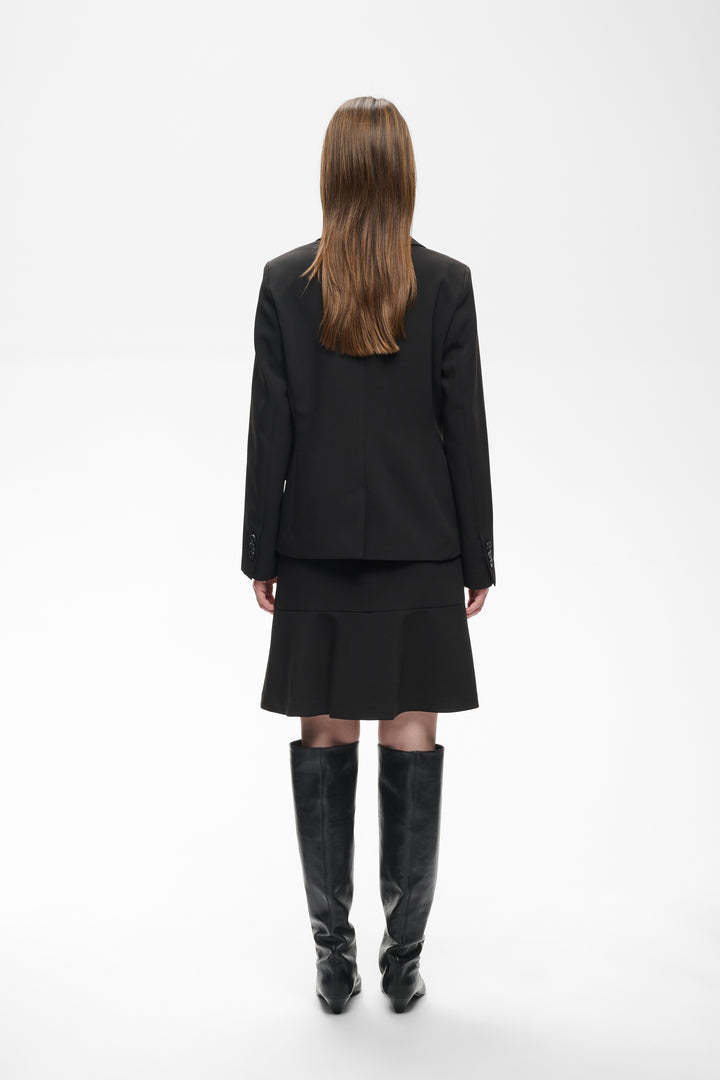 Jupe droite Cassieh - Tissu extensible avec taille élastique confortable