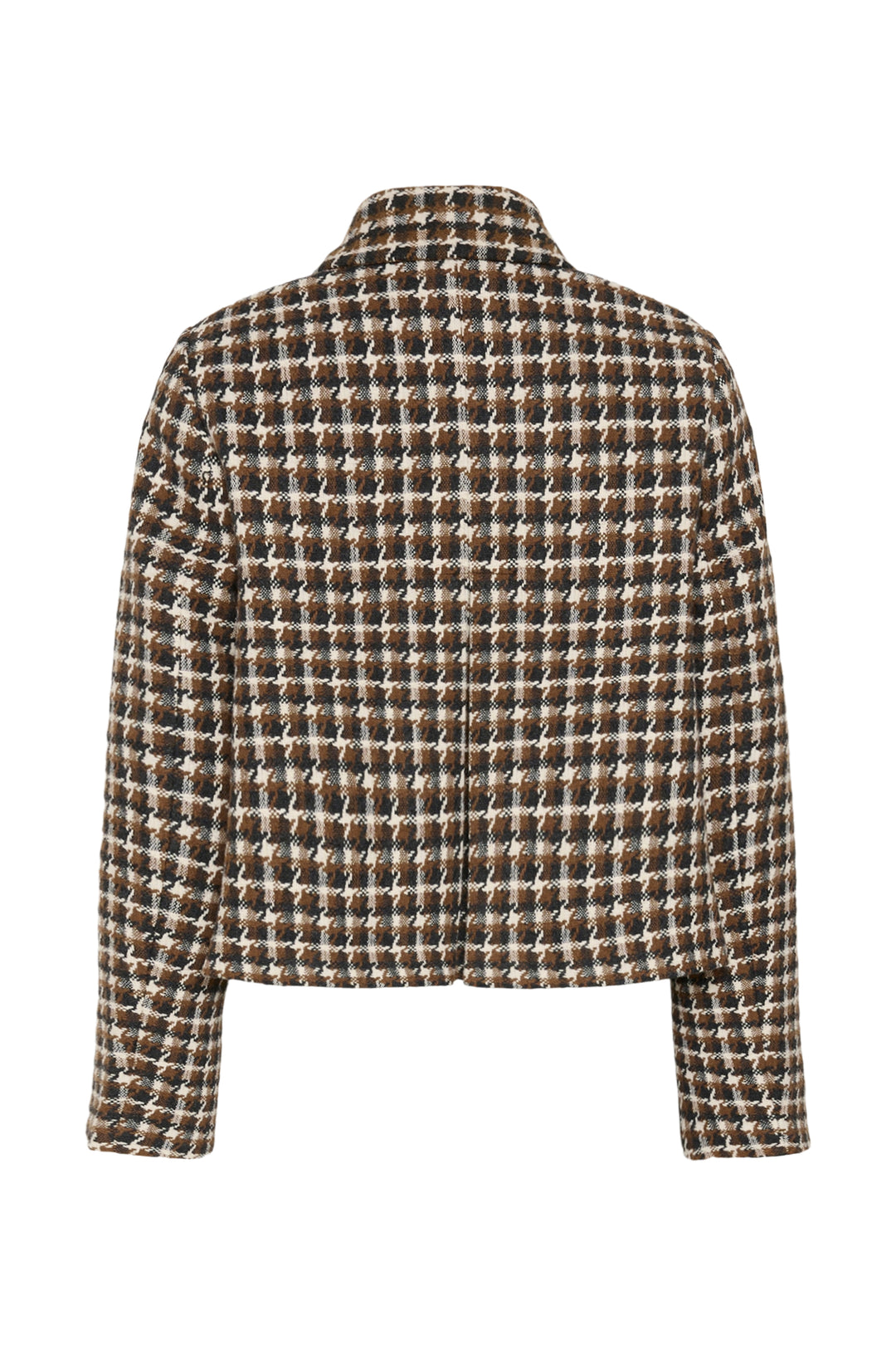 Veste  à motif carreaux Carsonne - En laine mélangée