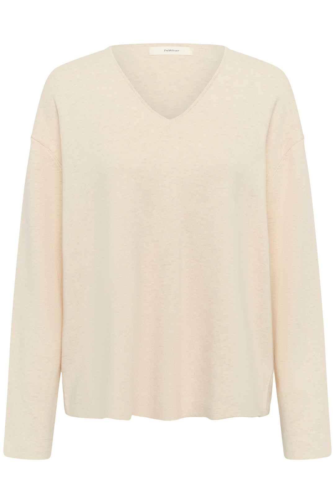 Chandail Tilda col en V - En tricot de pur coton