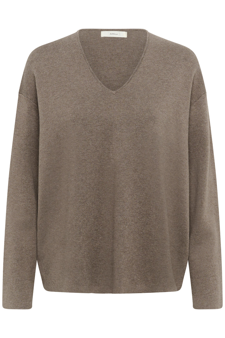 Chandail Tilda col en V - En tricot de pur coton
