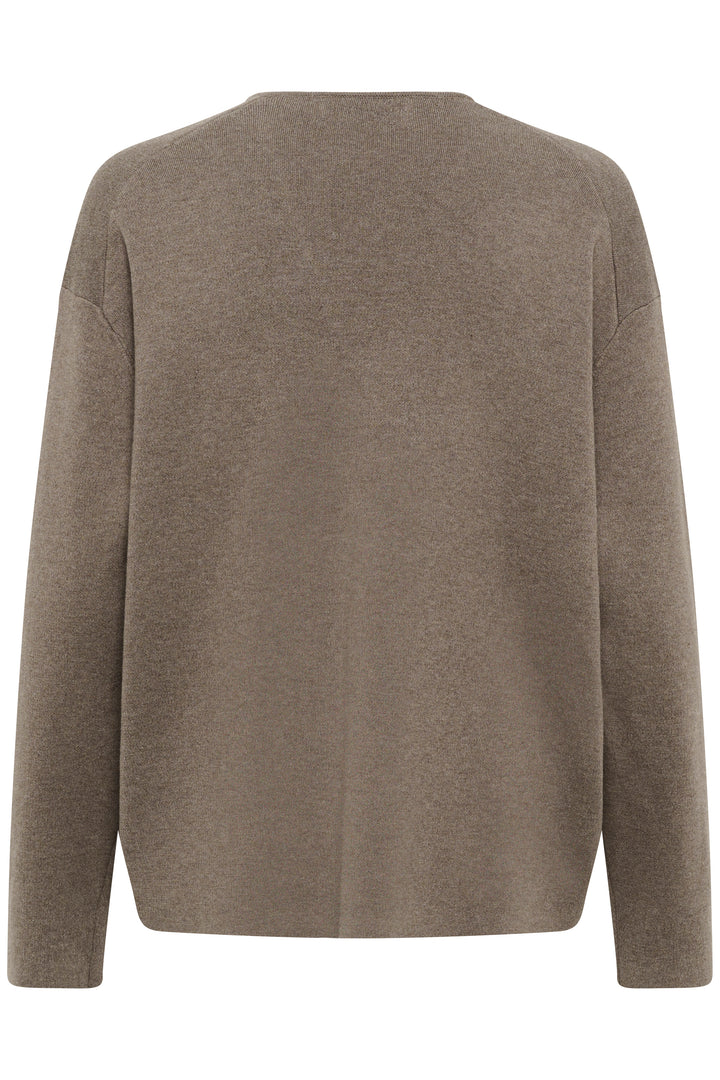 Chandail Tilda col en V - En tricot de pur coton