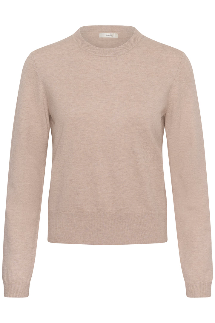 Chandail en tricot doux de laine et cachemire Kellsie - Col rond et coupe intemporelle