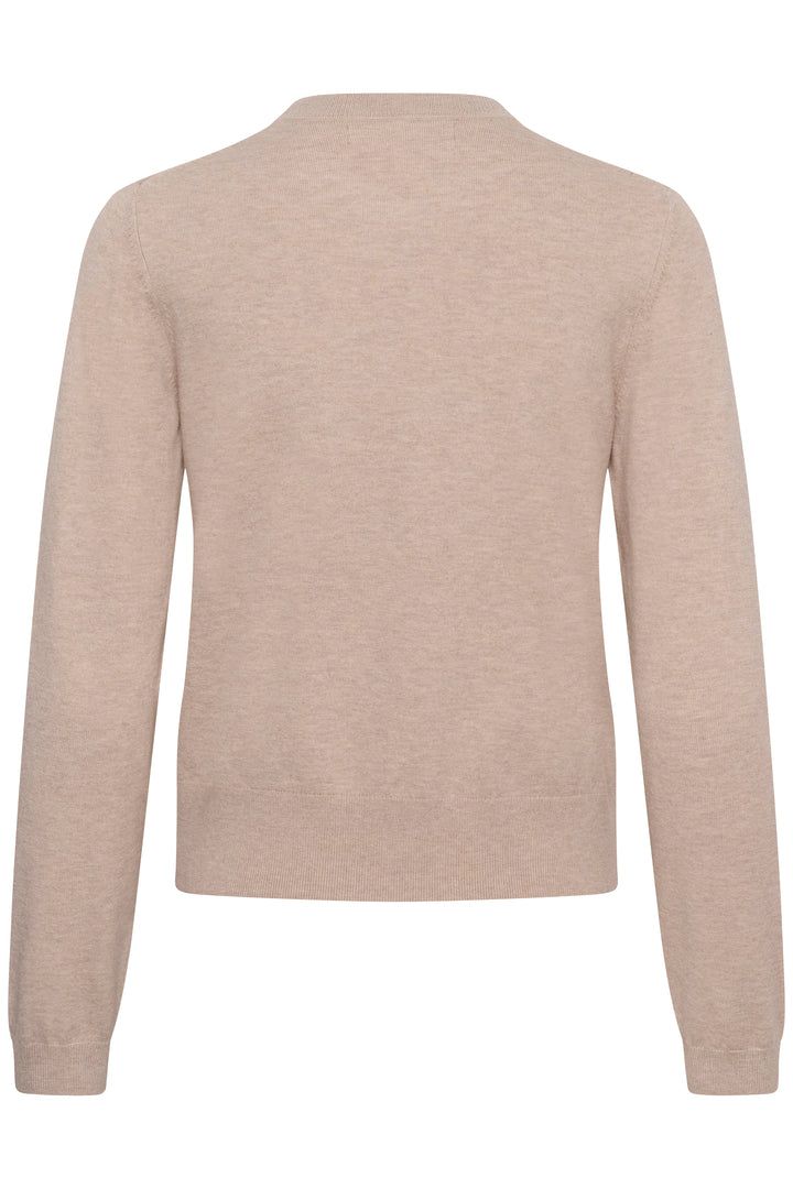 Chandail en tricot doux de laine et cachemire Kellsie - Col rond et coupe intemporelle