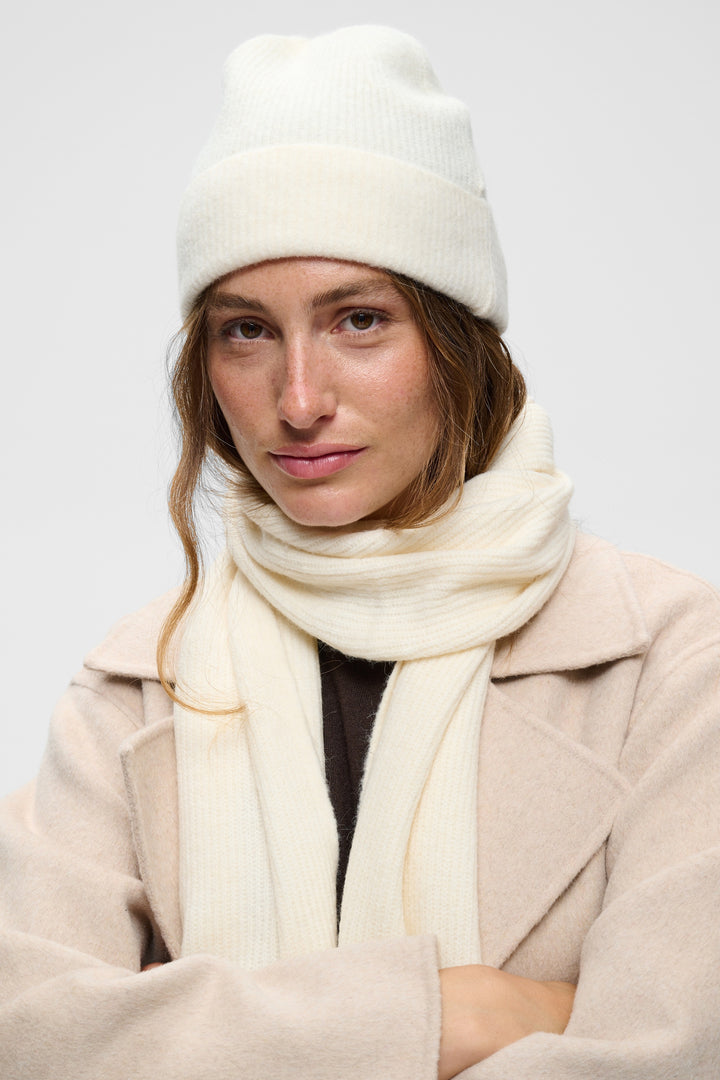 Tuque de laine et alpaga Guna - Avec large revers