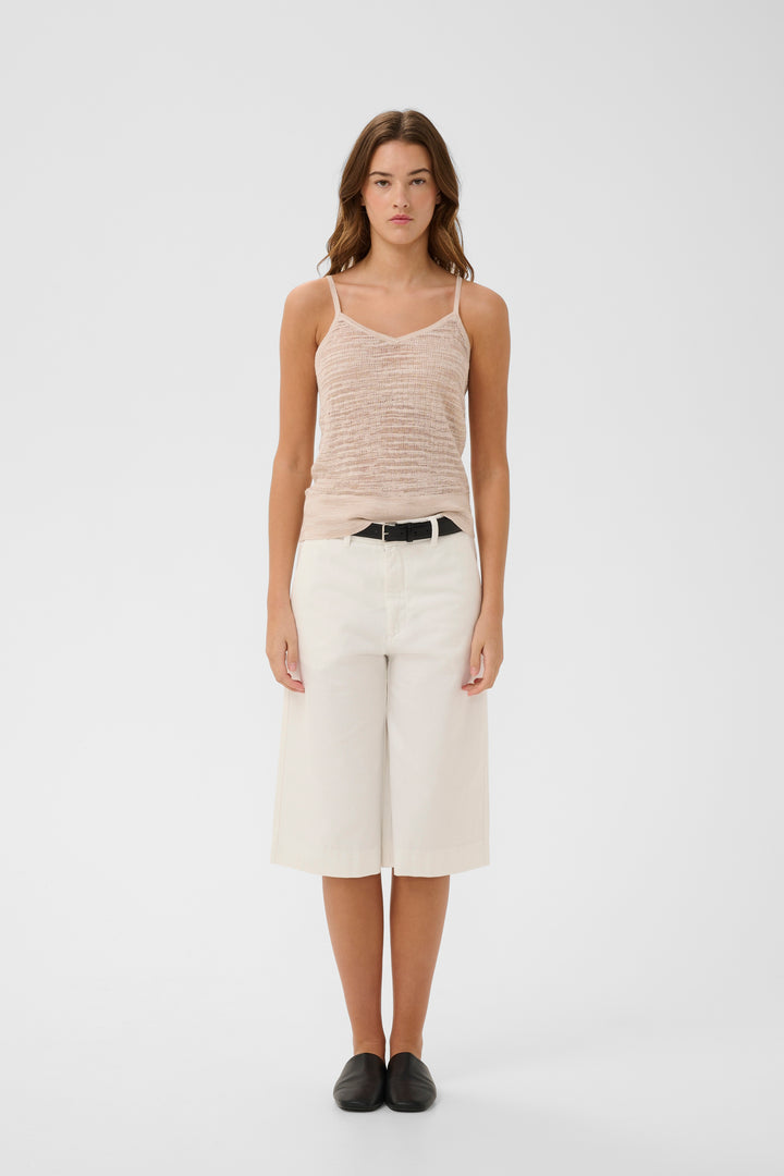 Pantalon court Elly - 100 % coton et coupe décontractée