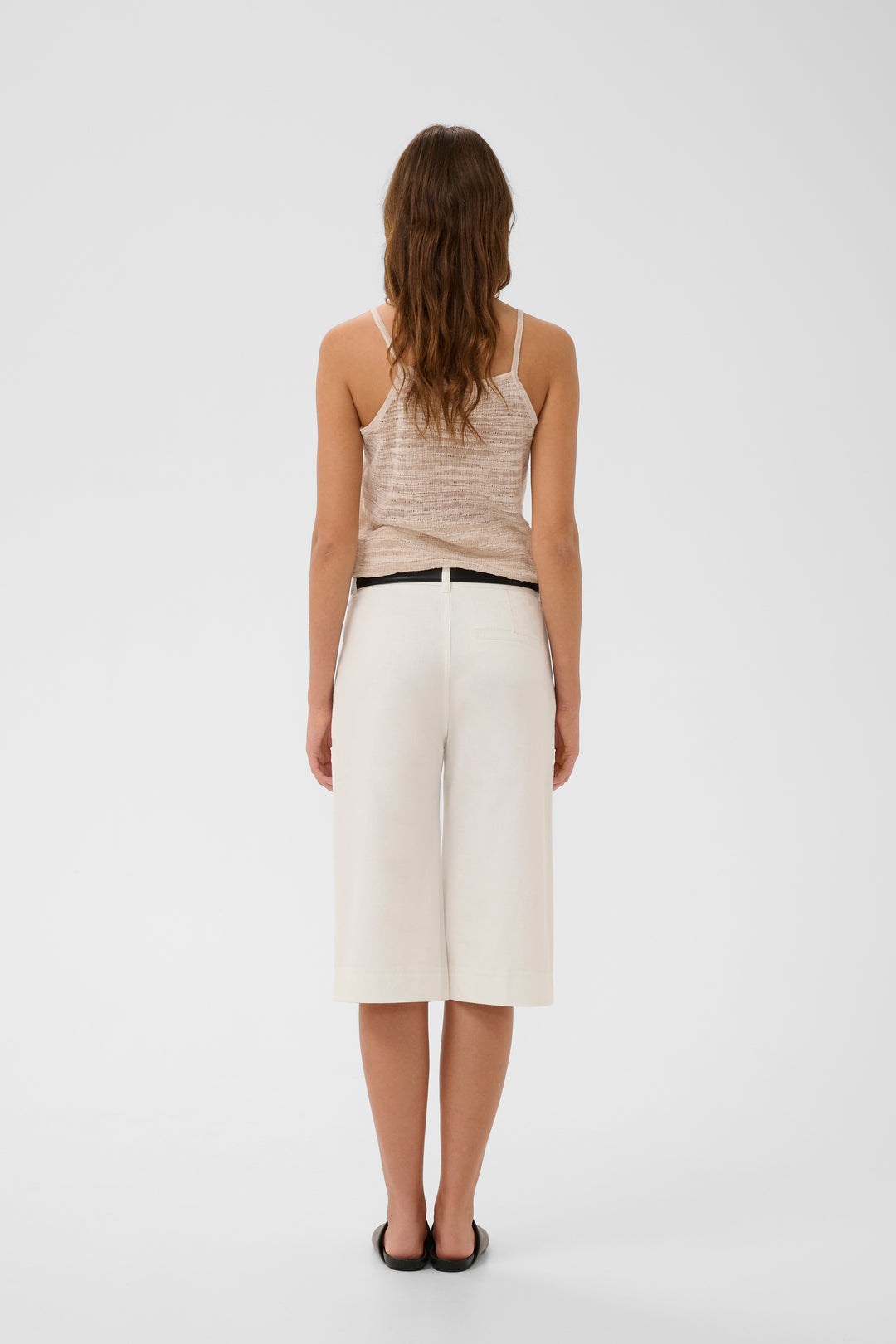 Pantalon court Elly - 100 % coton et coupe décontractée
