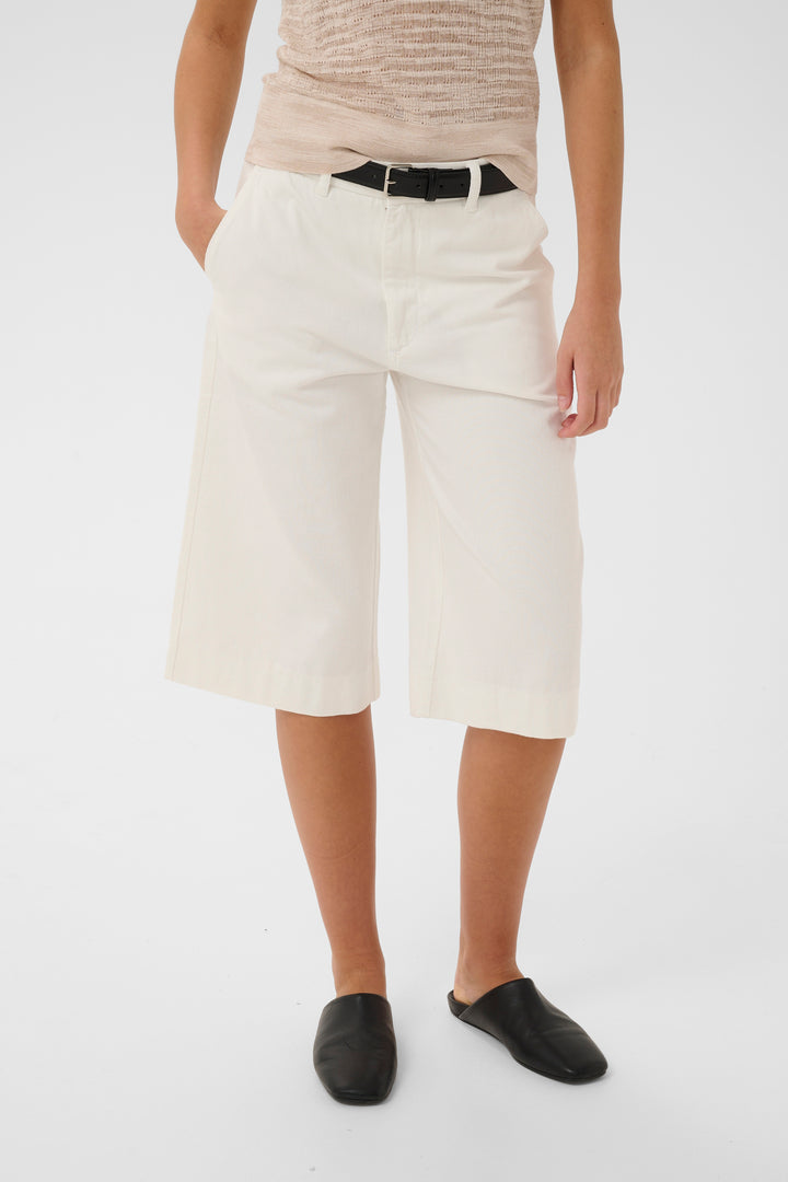 Pantalon court Elly - 100 % coton et coupe décontractée