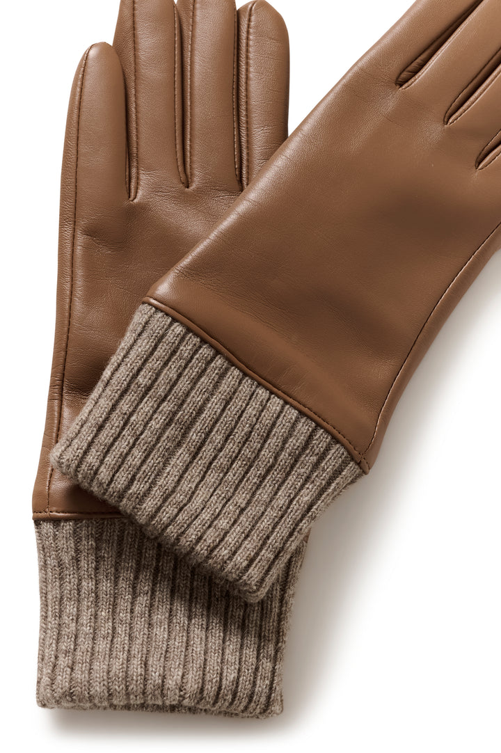 Gants Annisa - Pur cuir d'agneau avec doublure douce et fini lisse