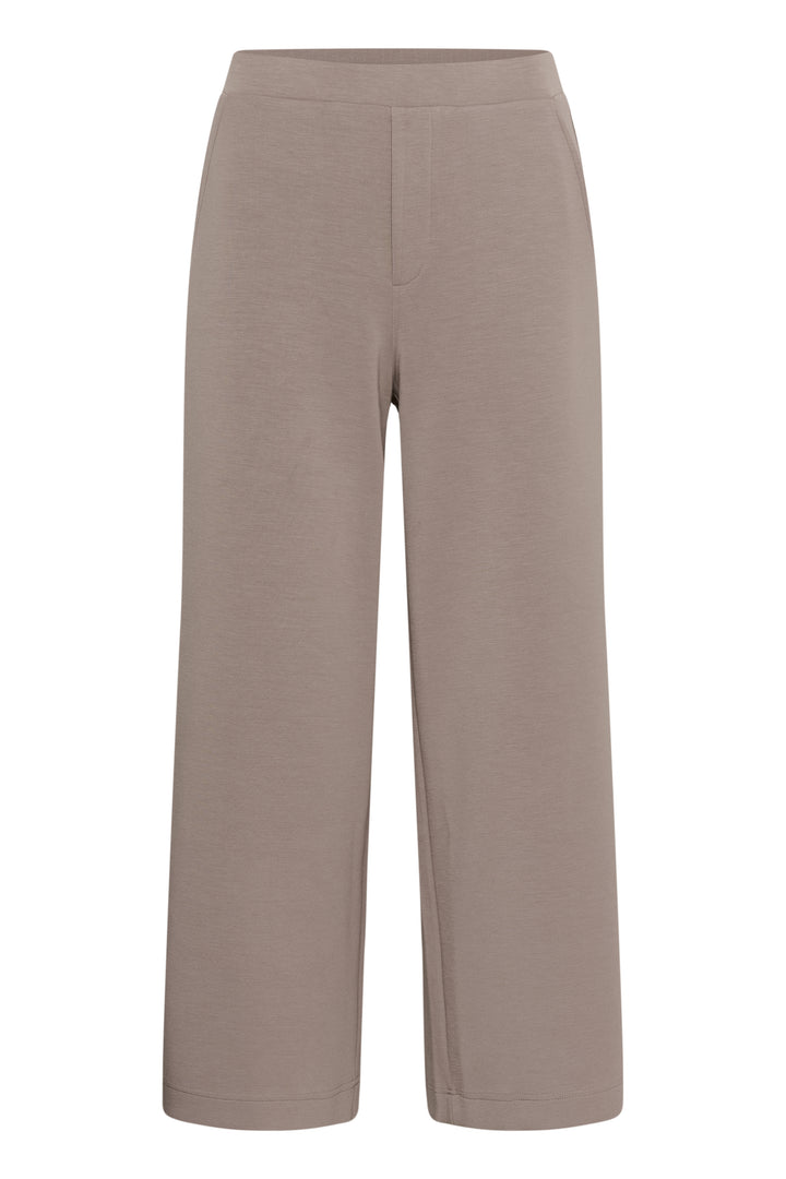 Pantalon écourté Gincette - Avec taille élastique et coupe droite