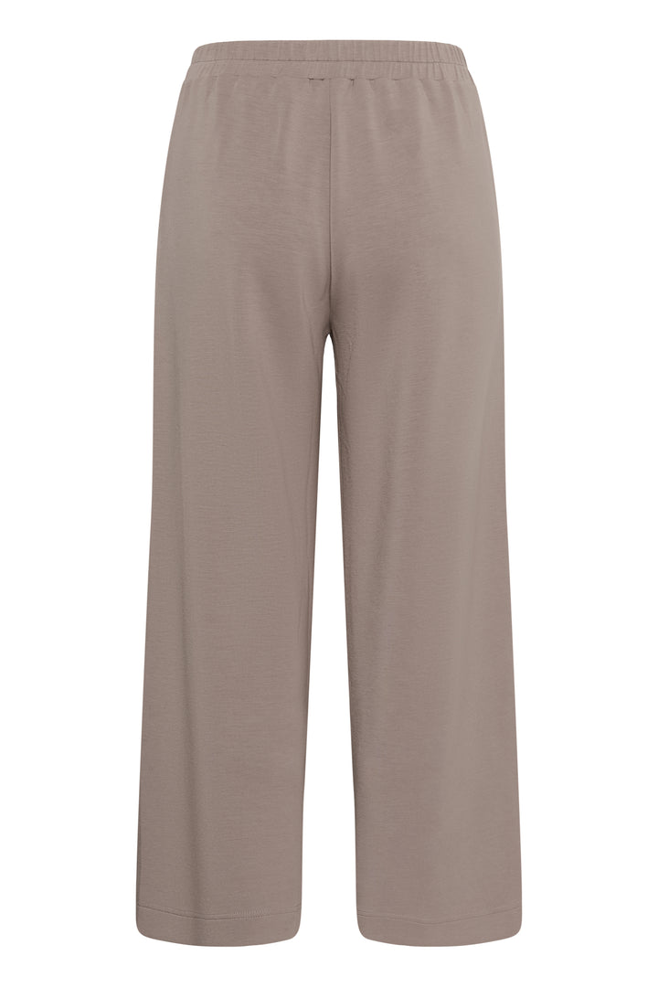 Pantalon écourté Gincette - Avec taille élastique et coupe droite