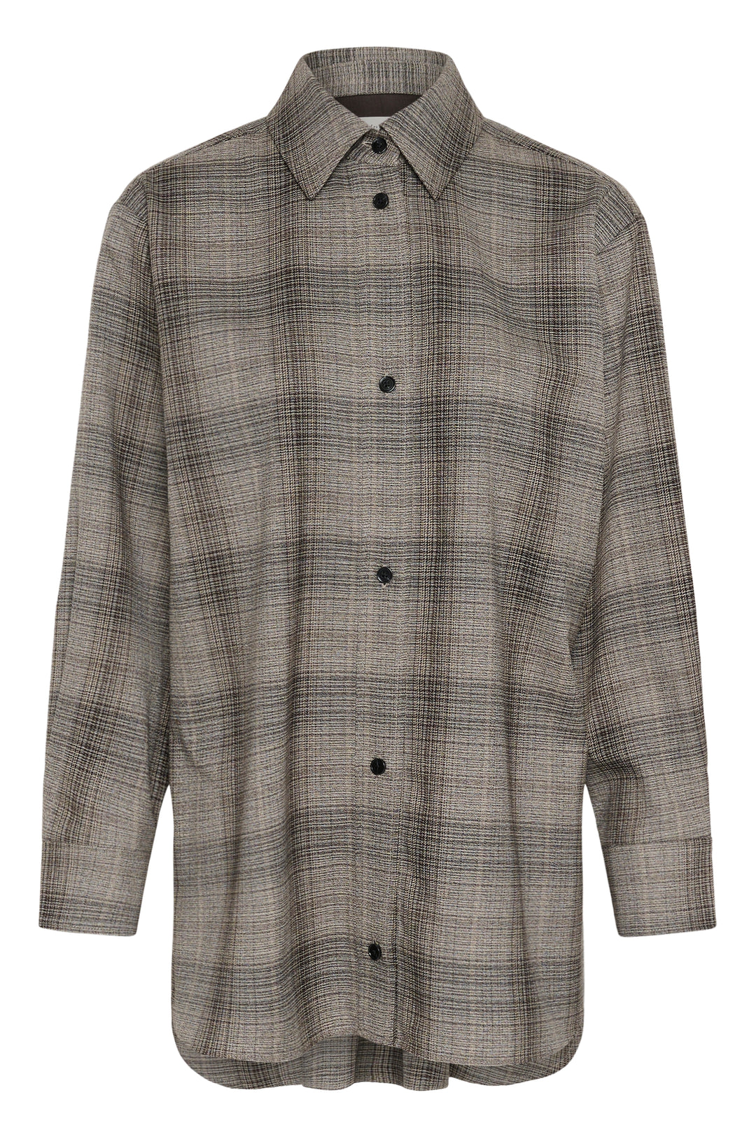 Surchemise coupe droite Checkie - Motif petits carreaux