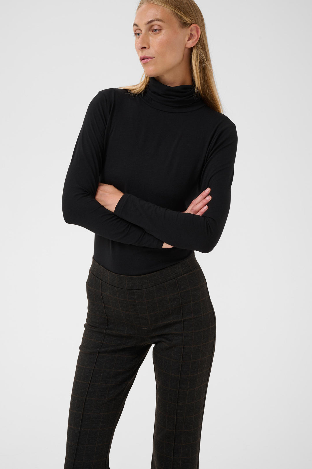 Pantalon à carreaux - Ajusté ultra-doux avec ceinture élastique