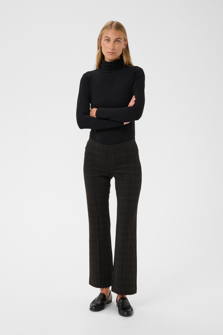 Pantalon à carreaux - Ajusté ultra-doux avec ceinture élastique