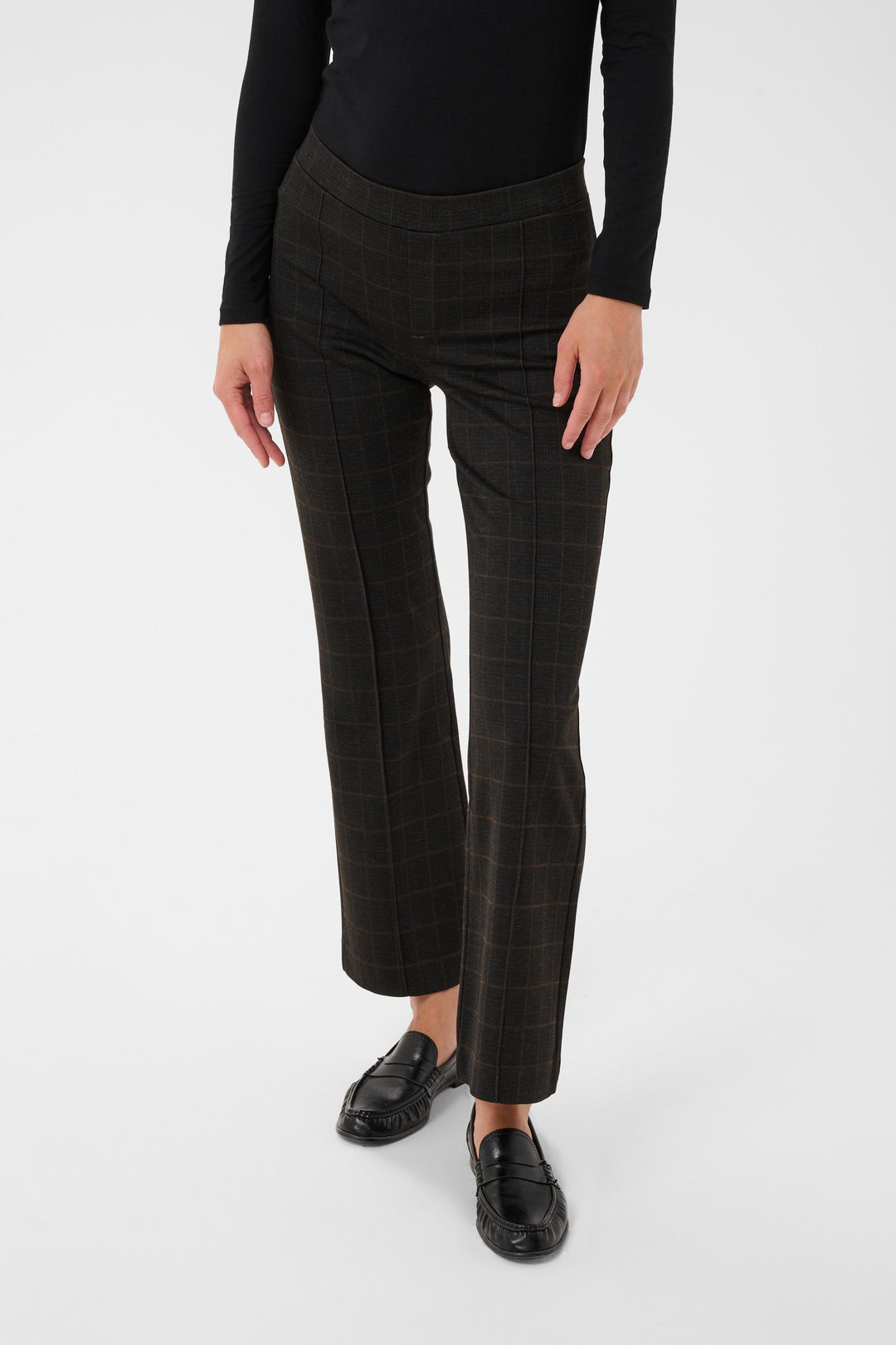 Pantalon à carreaux - Ajusté ultra-doux avec ceinture élastique