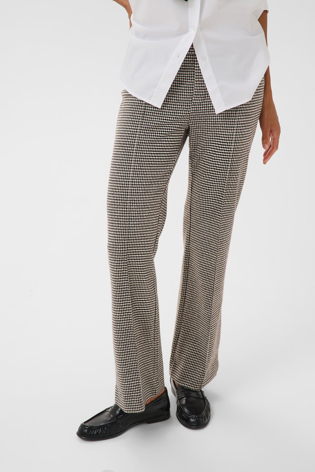 Pantalon à carreaux - Ajusté ultra-doux avec ceinture élastique