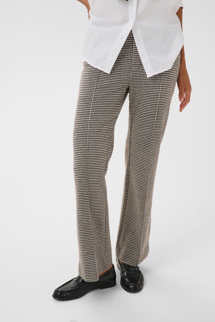 Pantalon à carreaux - Ajusté ultra-doux avec ceinture élastique