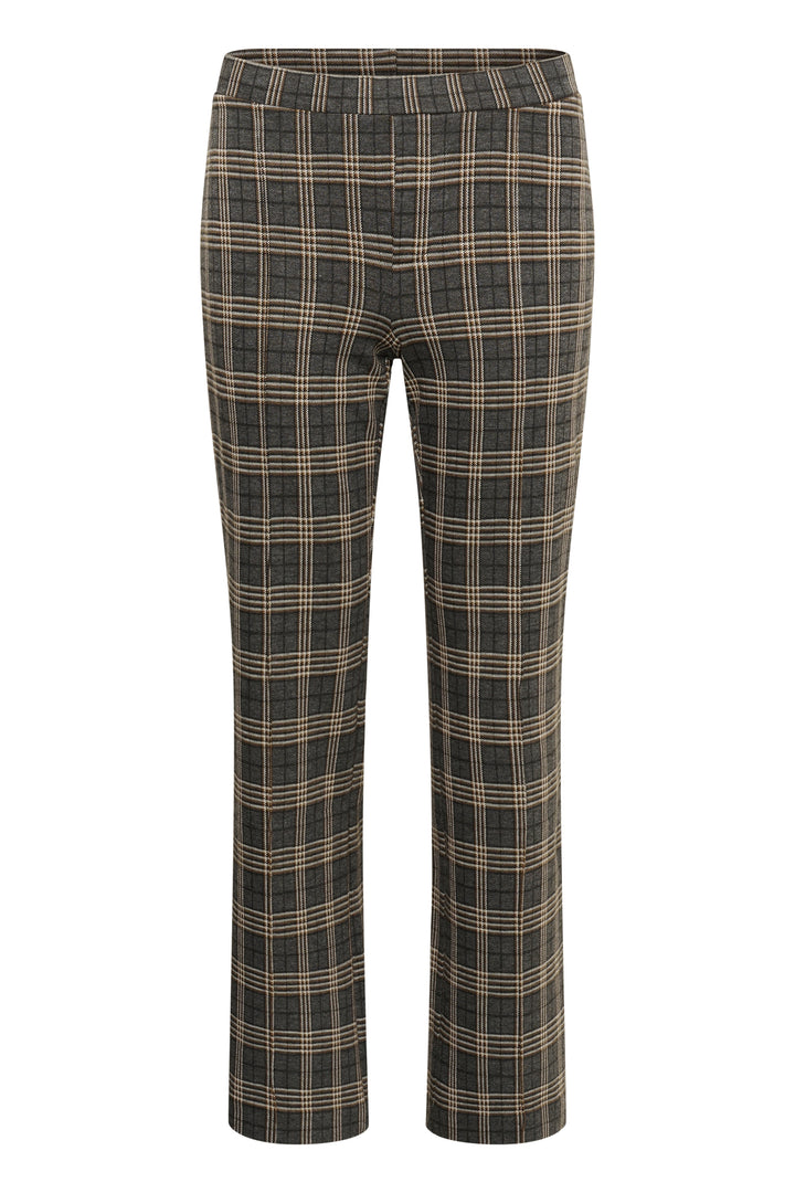 Pantalon à carreaux - Ajusté ultra-doux avec ceinture élastique