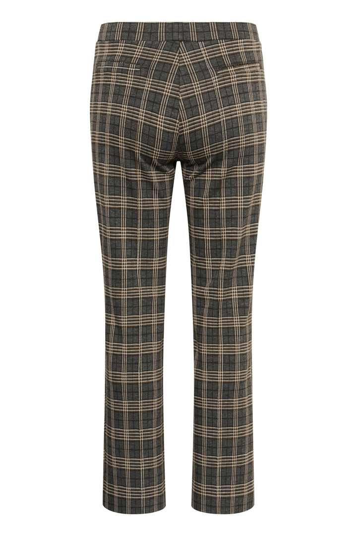 Pantalon à carreaux - Ajusté ultra-doux avec ceinture élastique
