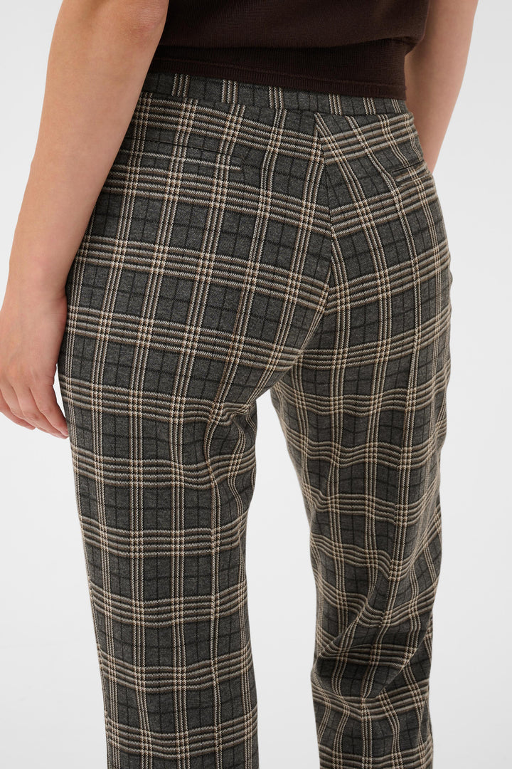 Pantalon à carreaux - Ajusté ultra-doux avec ceinture élastique