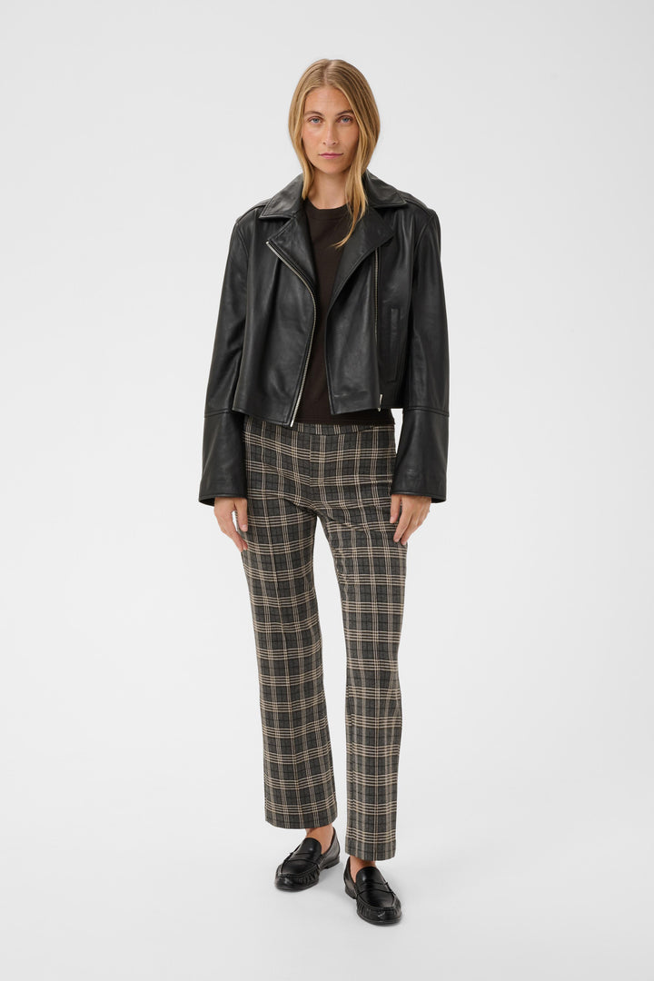 Pantalon à carreaux - Ajusté ultra-doux avec ceinture élastique