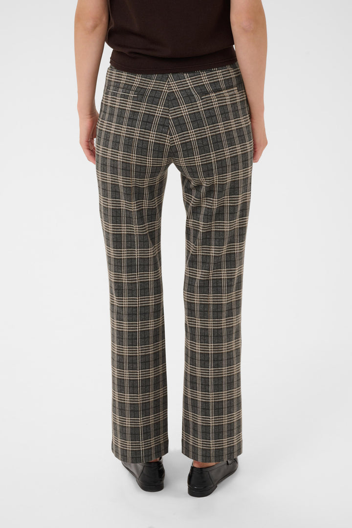 Pantalon à carreaux - Ajusté ultra-doux avec ceinture élastique