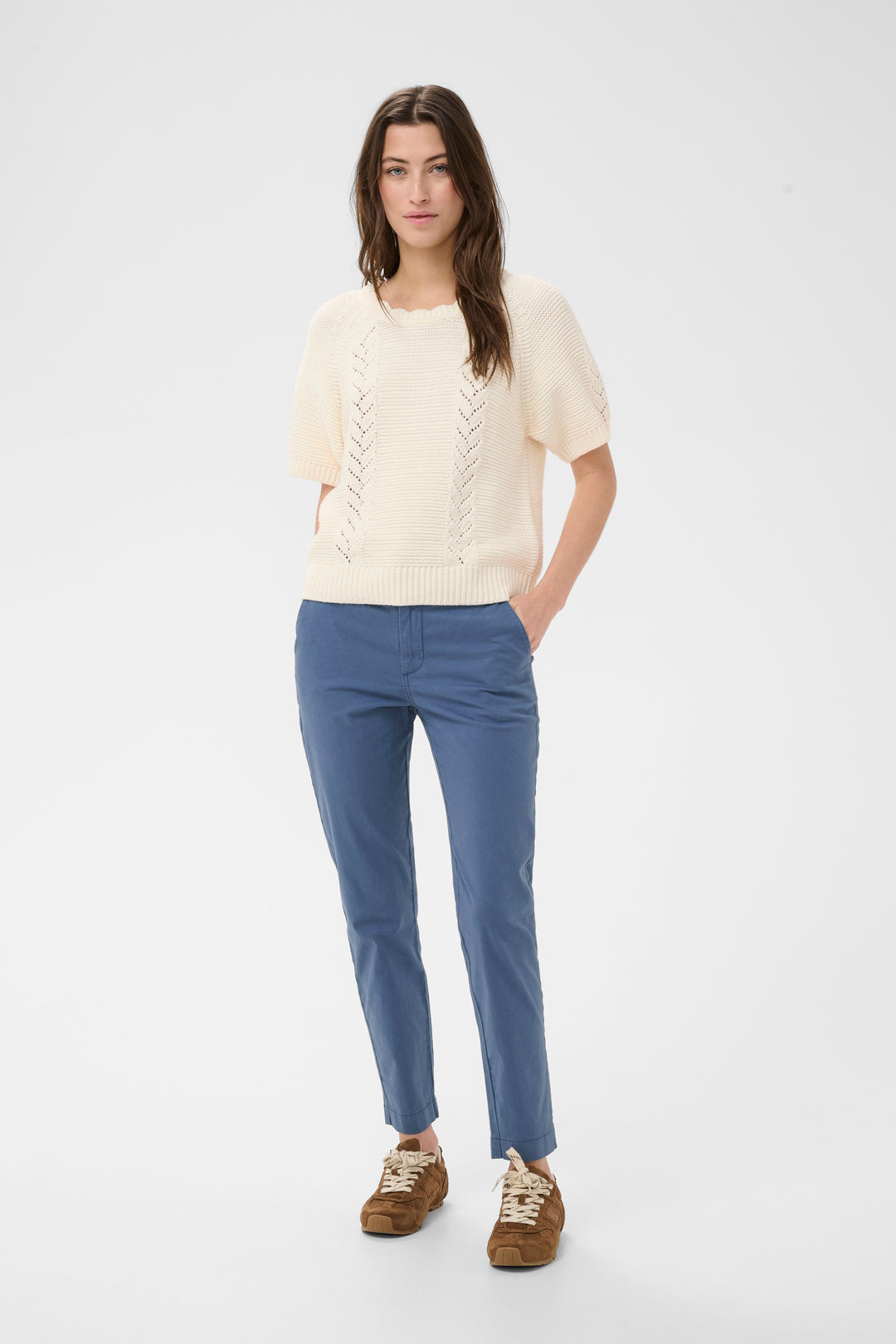7/8 Soffys Pants - Stretch cotton and modern fit