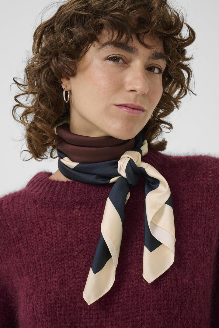 Foulard en satin Namira