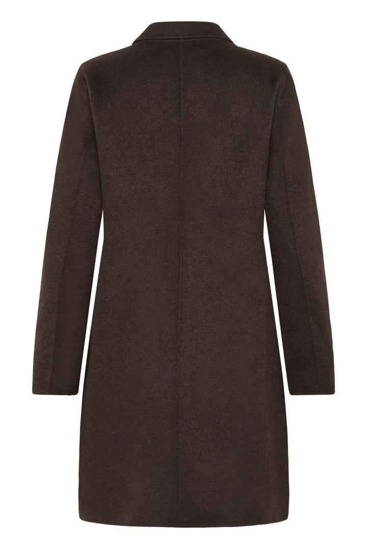 Manteau classique en laine recyclé Rosali