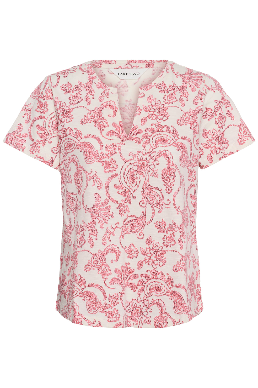 Chandail en pur coton Gesinas – À imprimé paisley délicat