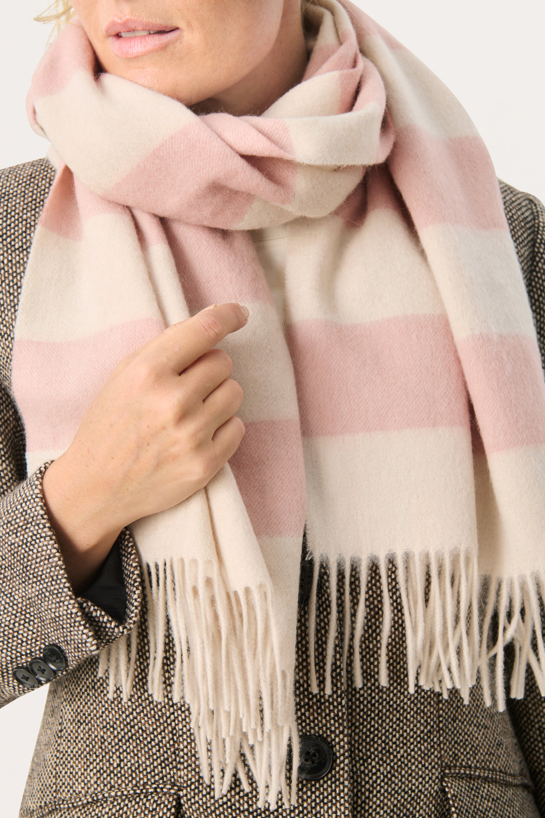 Foulard d'hiver mélange de couleurs