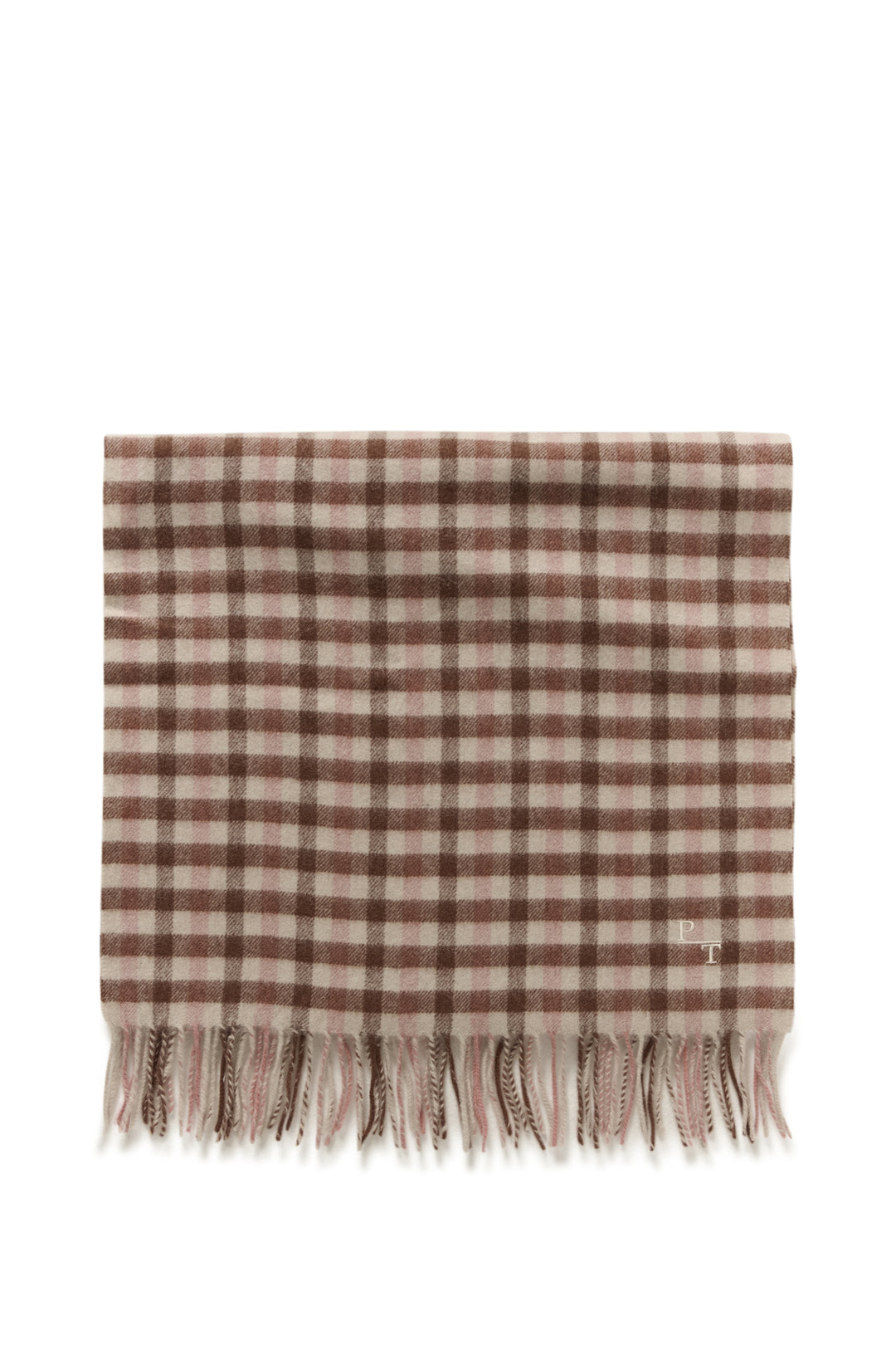Foulard 100% laine Kitha - Un accessoire au motif à carreaux classique
