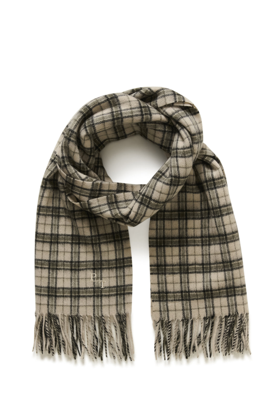 Foulard 100% laine Kitha - Un accessoire au motif à carreaux classique