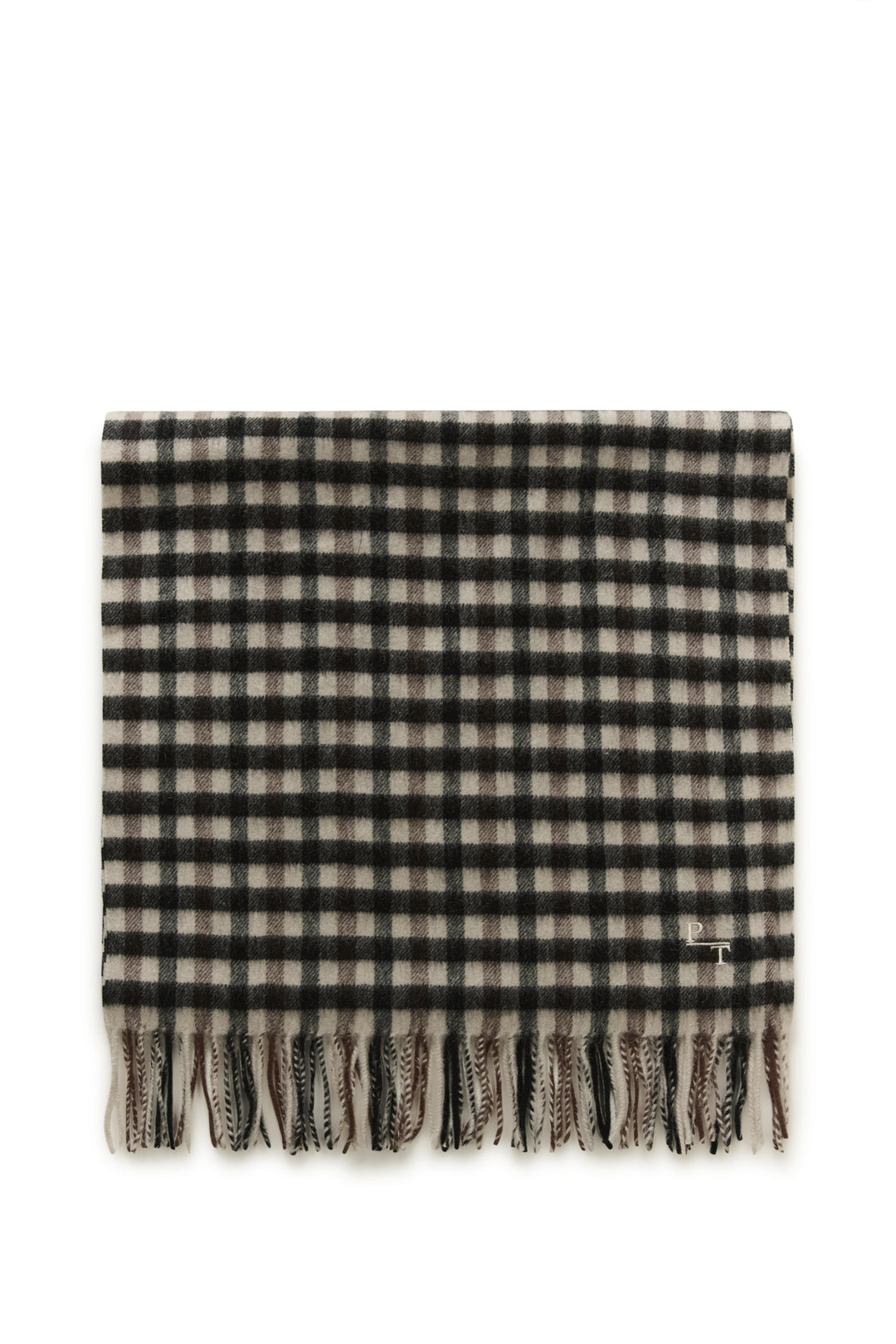 Foulard 100% laine Kitha - Un accessoire au motif à carreaux classique