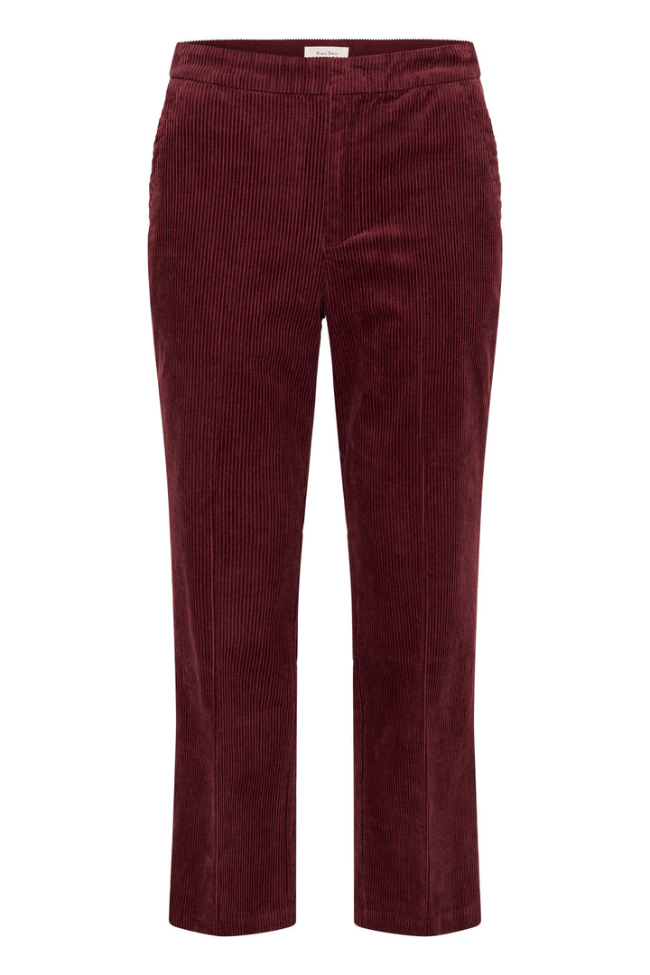 Pantalon droit en velours côtelé Mishas