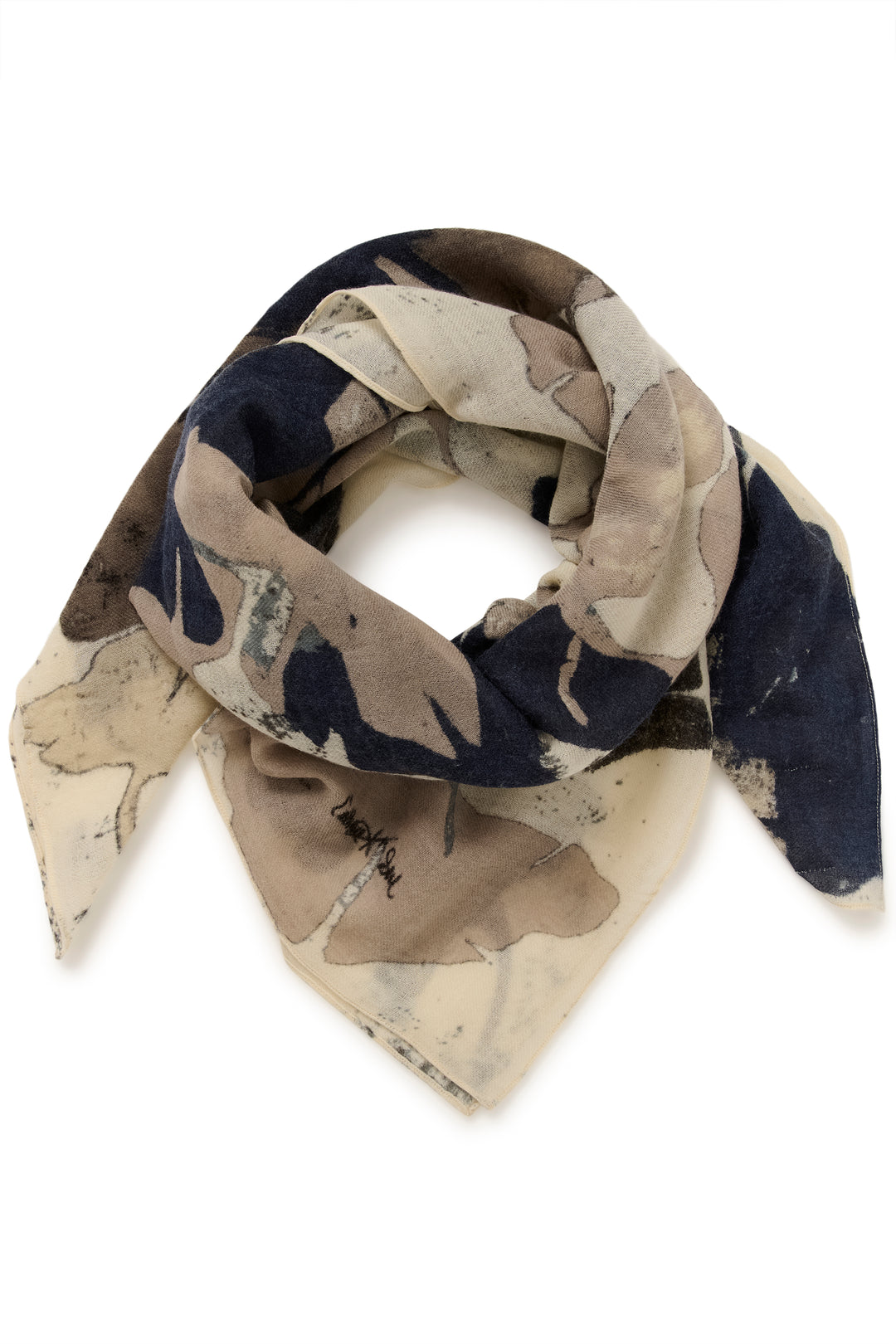 Foulard imprimé Felisia - En pure laine