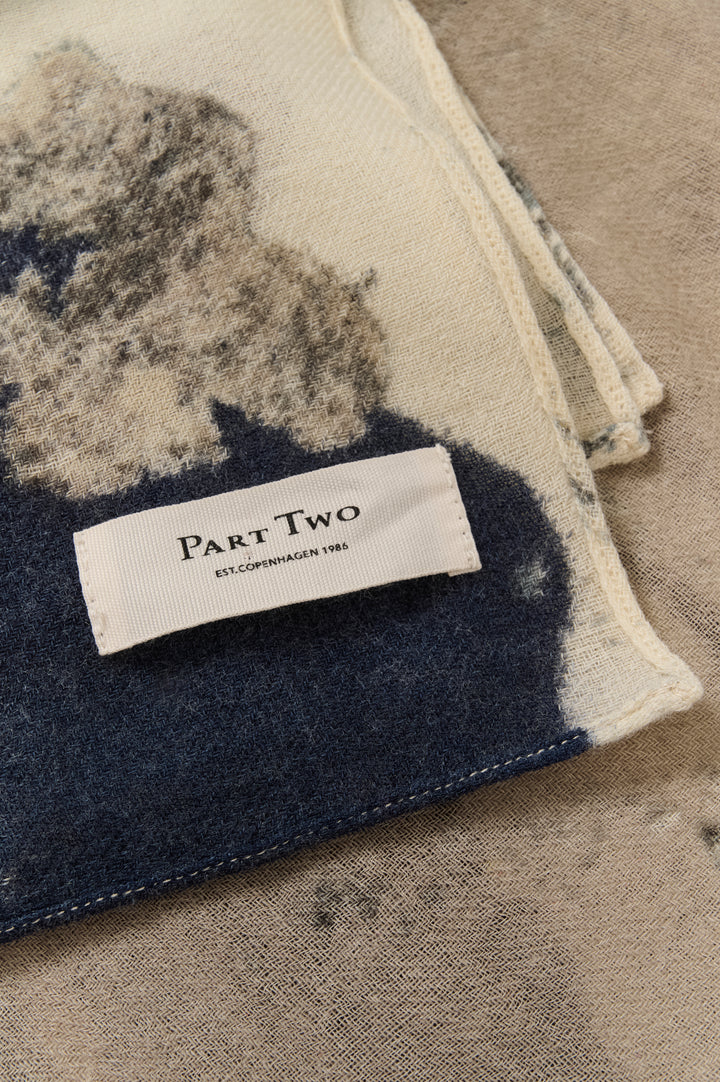 Foulard imprimé Felisia - En pure laine