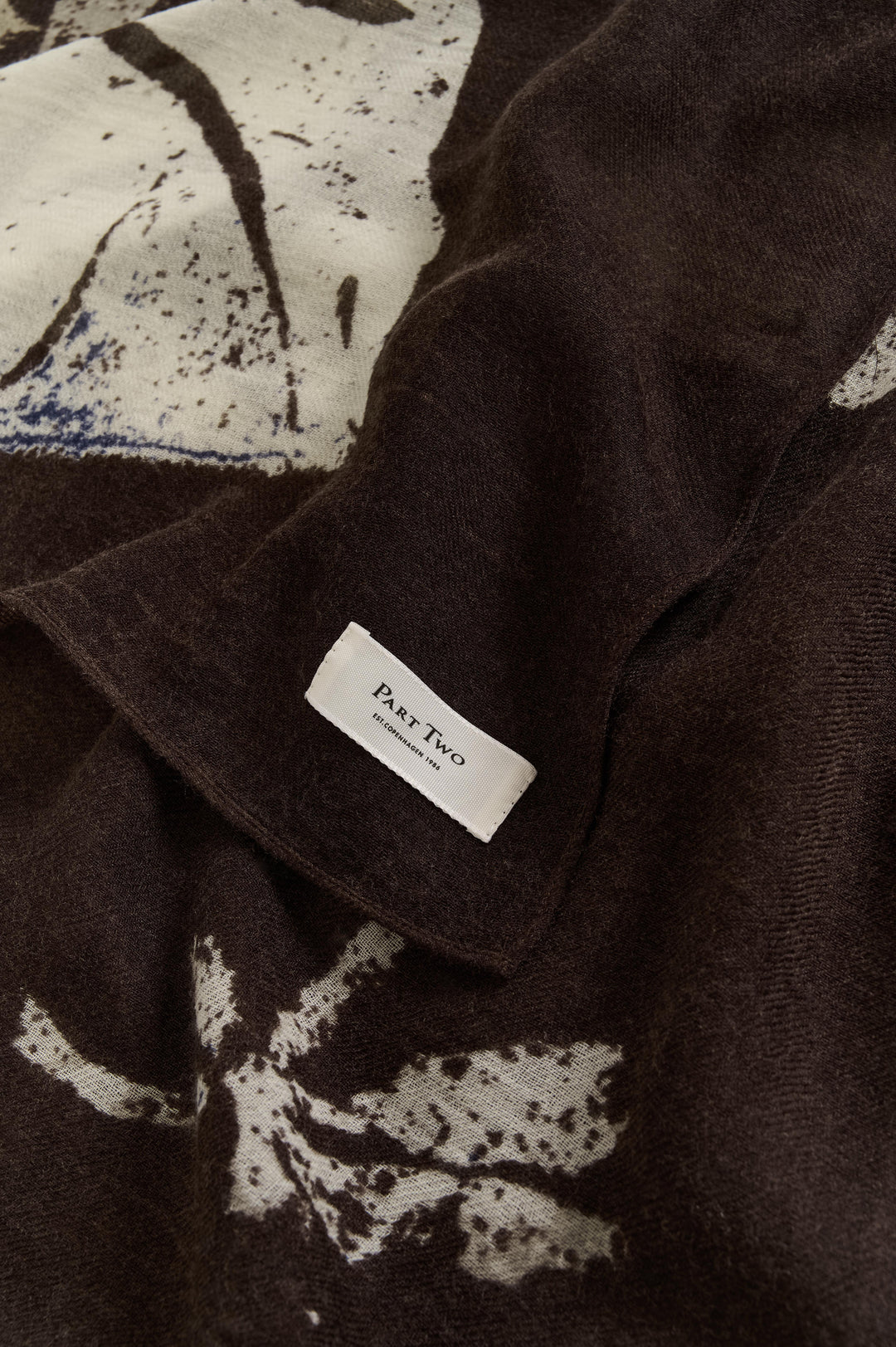 Foulard imprimé Felisia - En pure laine